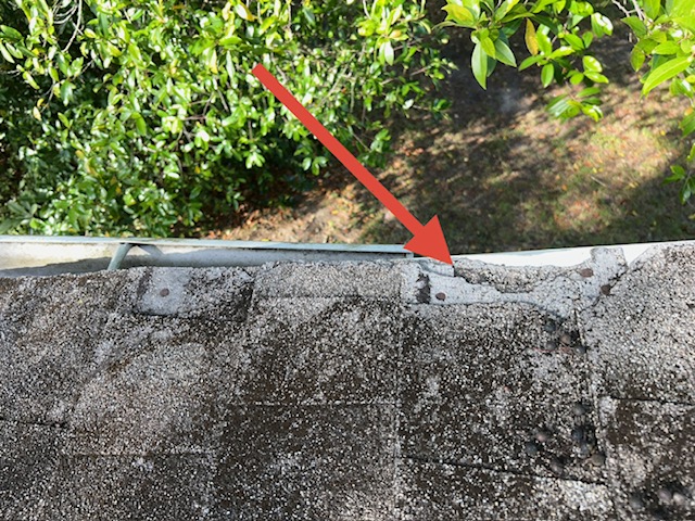 Deteriorating asphalt shingles identified during 4-point inspection in Hernando County Florida