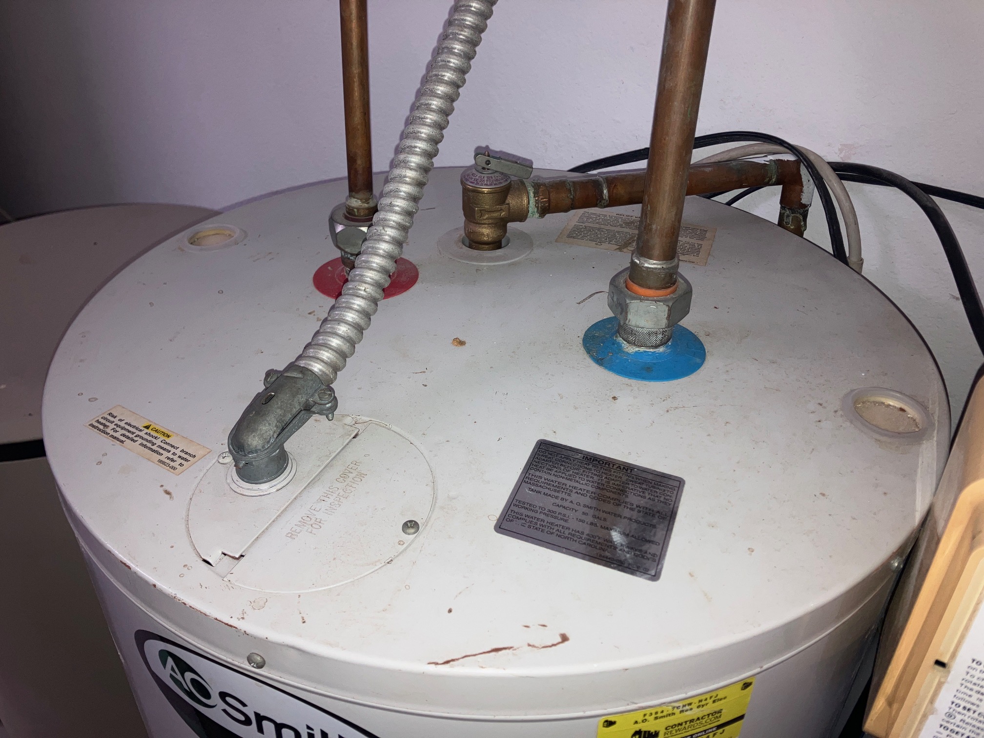 Water Heater TPR - Spring Hill Full Home Inspection